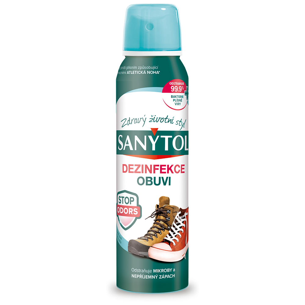 4142631505 SANYTOL SHOES SPRAY 150ML CZ-SK 3D (web)